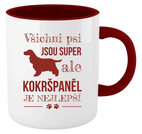 Hrnek Kokršpaněl je nejlepší