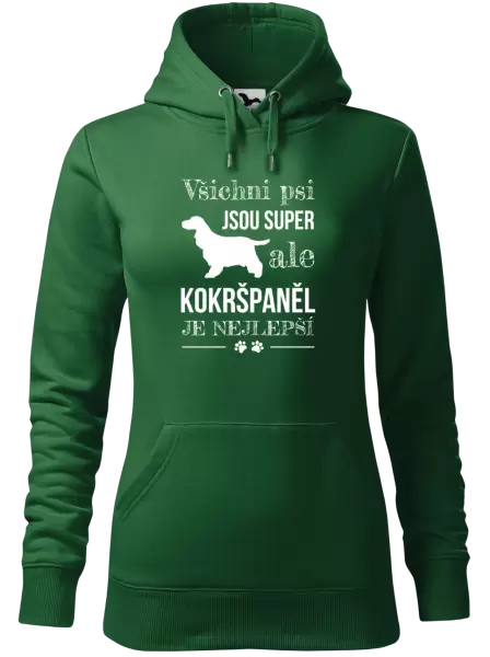Dámská mikina Kokršpaněl je nejlepší