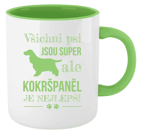 Hrnek Kokršpaněl je nejlepší