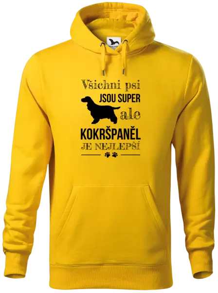 Pánská mikina Kokršpaněl je nejlepší