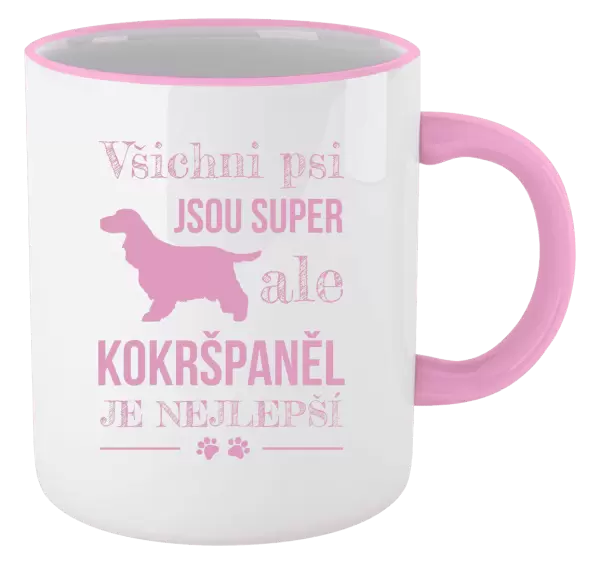 Hrnek Kokršpaněl je nejlepší