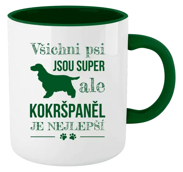 Hrnek Kokršpaněl je nejlepší