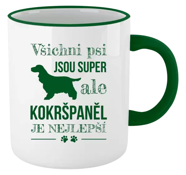 Hrnek Kokršpaněl je nejlepší