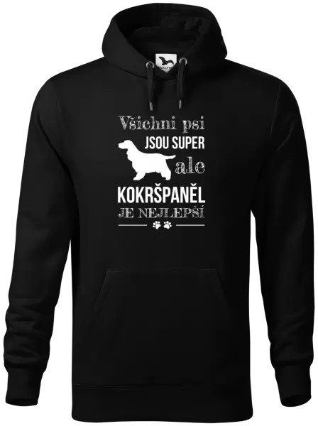 Pánská mikina Kokršpaněl je nejlepší