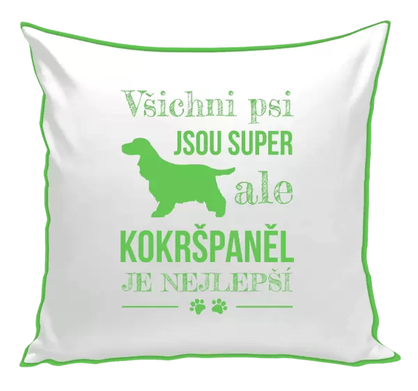 Polštář Kokršpaněl je nejlepší