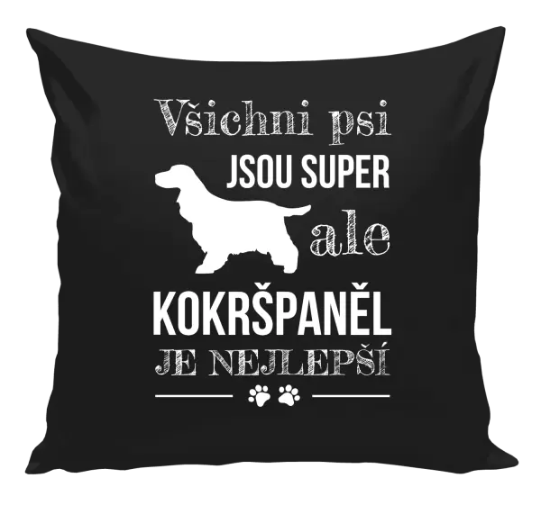 Polštář Kokršpaněl je nejlepší