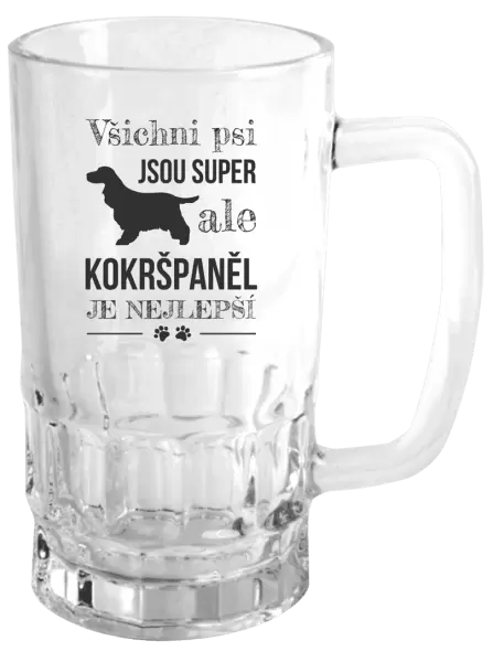 Půllitr Kokršpaněl je nejlepší