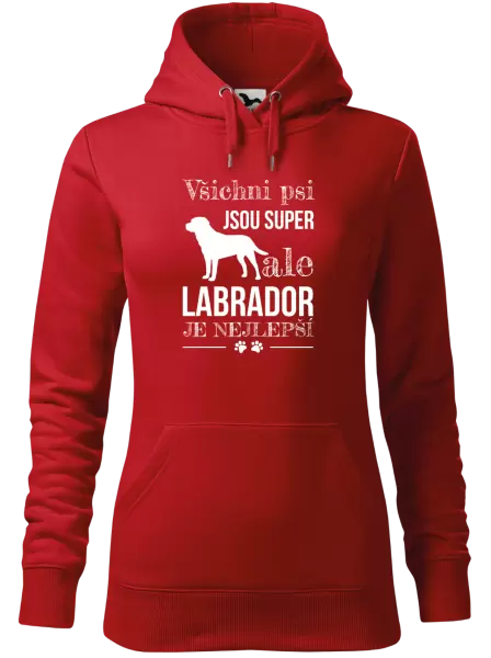 Dámská mikina Labrador je nejlepší