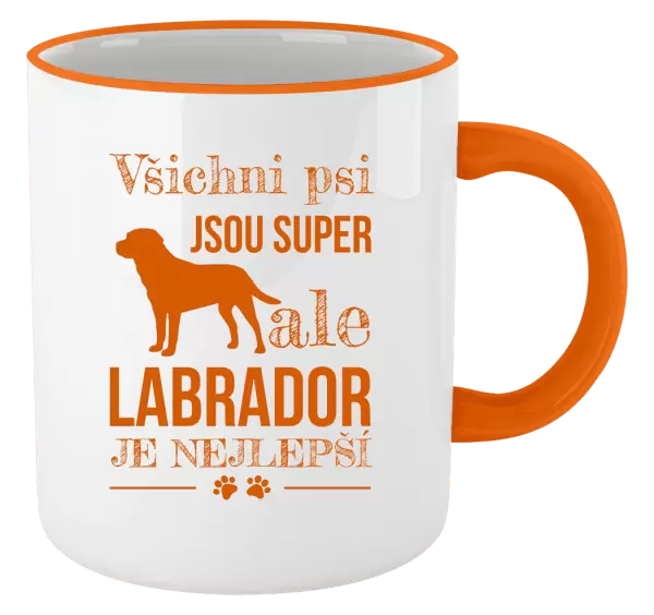 Hrnek Labrador je nejlepší