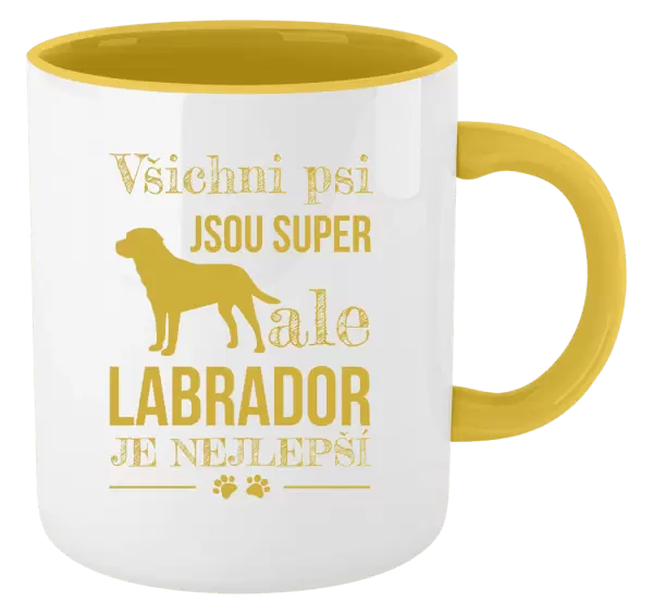 Hrnek Labrador je nejlepší