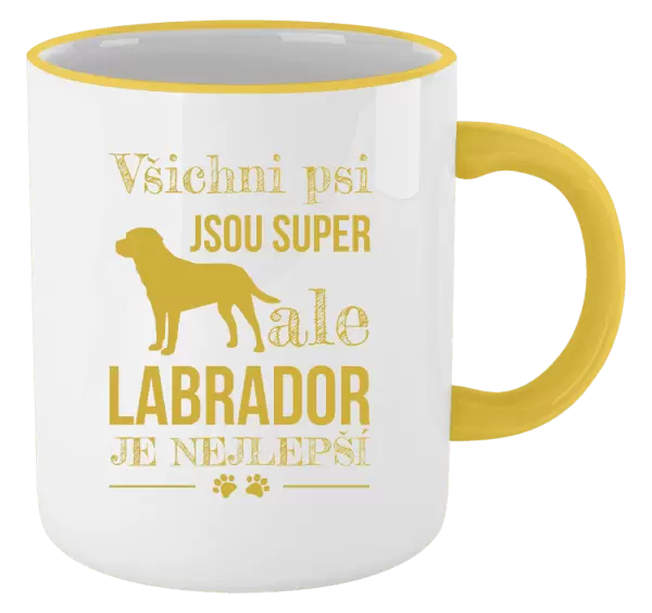 Hrnek Labrador je nejlepší