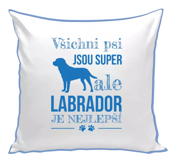 Polštář Labrador je nejlepší