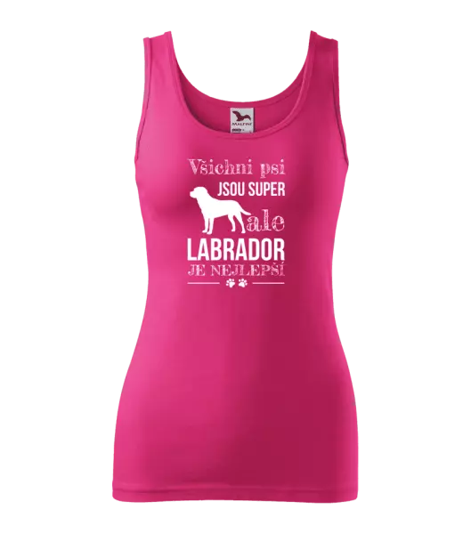 Dámské tílko Labrador je nejlepší