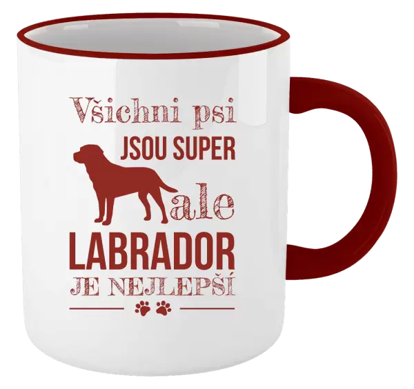 Hrnek Labrador je nejlepší
