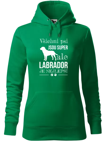 Dámská mikina Labrador je nejlepší