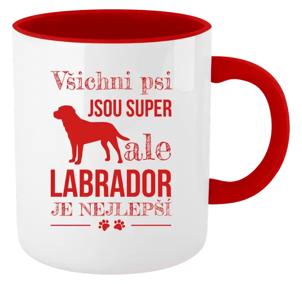 Hrnek Labrador je nejlepší