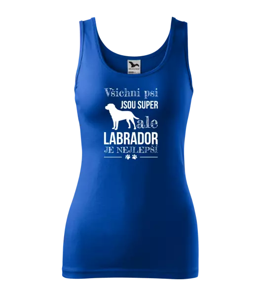 Dámské tílko Labrador je nejlepší