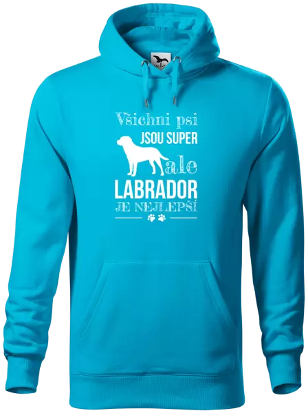 Pánská mikina Labrador je nejlepší