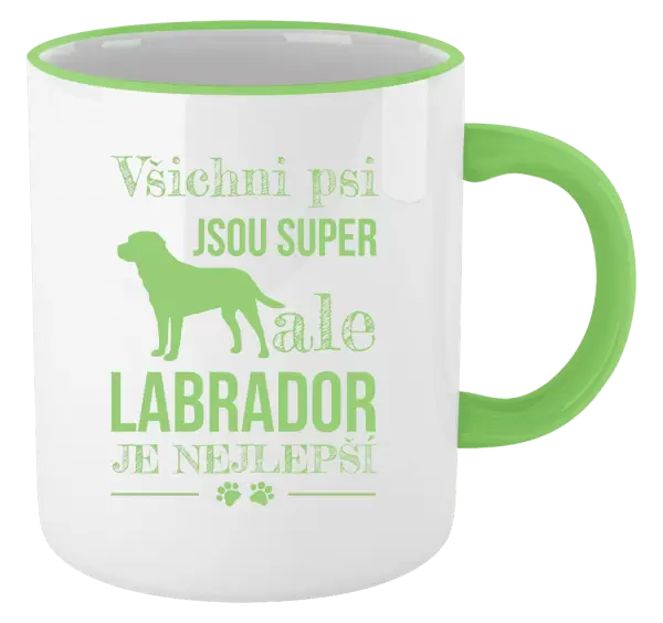 Hrnek Labrador je nejlepší