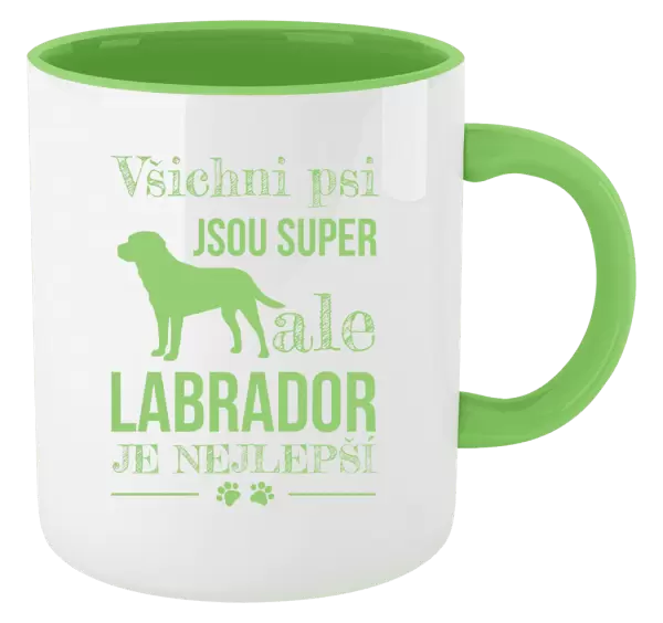 Hrnek Labrador je nejlepší