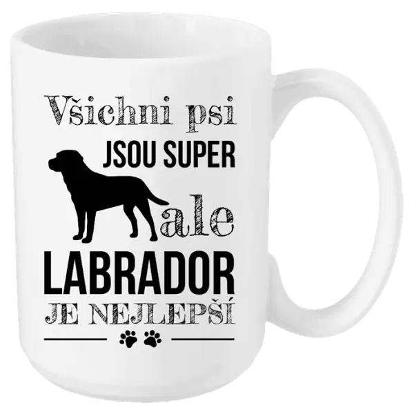 Hrnek Labrador je nejlepší