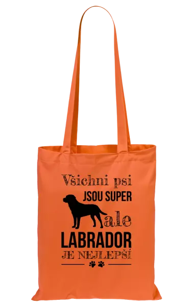 Látková taška Labrador je nejlepší