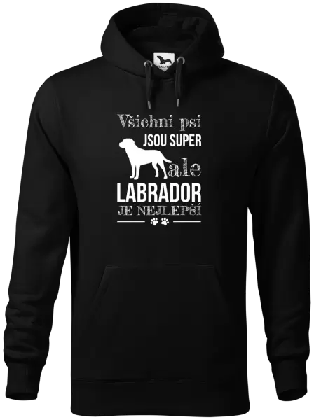 Pánská mikina Labrador je nejlepší