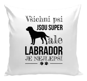 Polštář Labrador je nejlepší