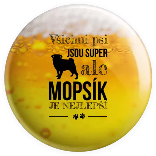 Placka Mopsík je nejlepší