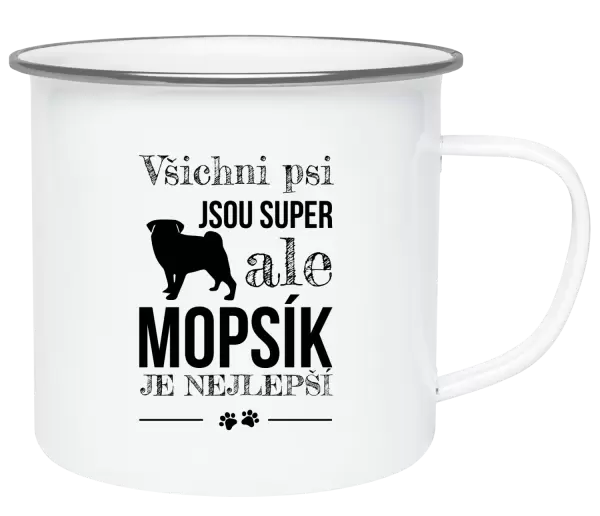 Plecháček Mopsík je nejlepší