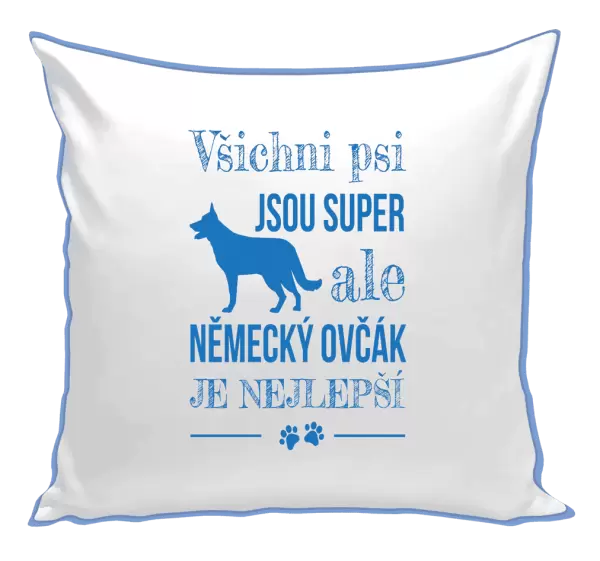 Polštář Německý ovčák je nejlepší