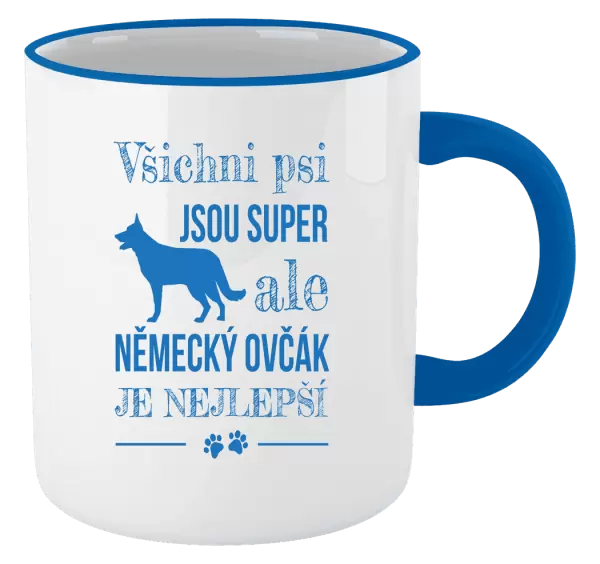 Hrnek Německý ovčák je nejlepší