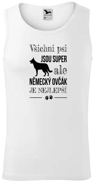 Pánské tílko Německý ovčák je nejlepší