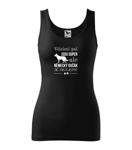 Dámské tílko Německý ovčák je nejlepší