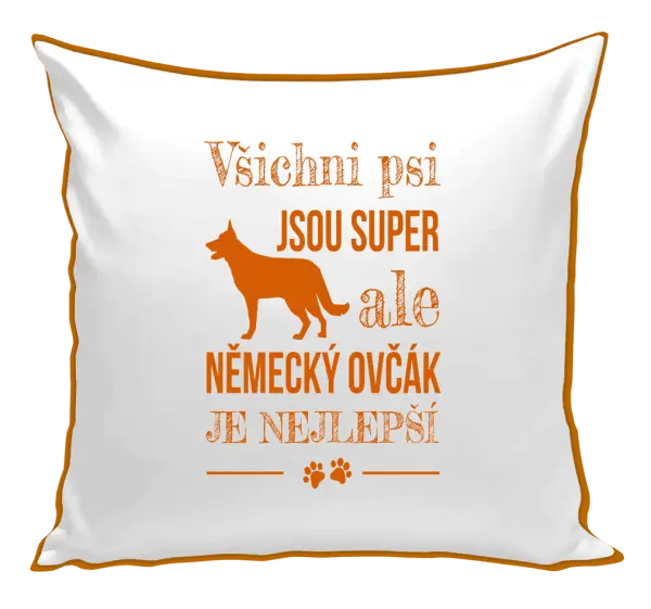 Polštář Německý ovčák je nejlepší