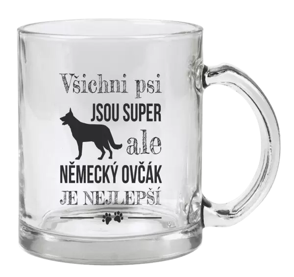 Hrnek Německý ovčák je nejlepší