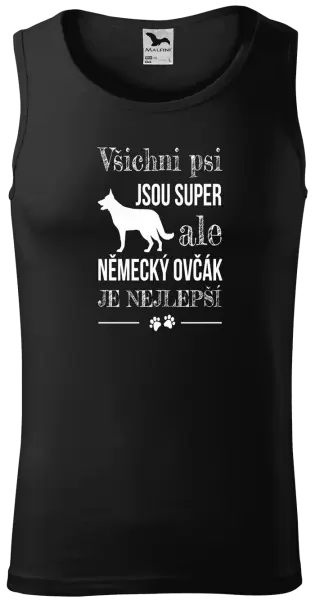 Pánské tílko Německý ovčák je nejlepší