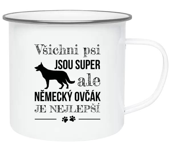 Plecháček Německý ovčák je nejlepší