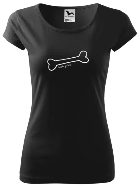 Dámské tričko Panička je kost