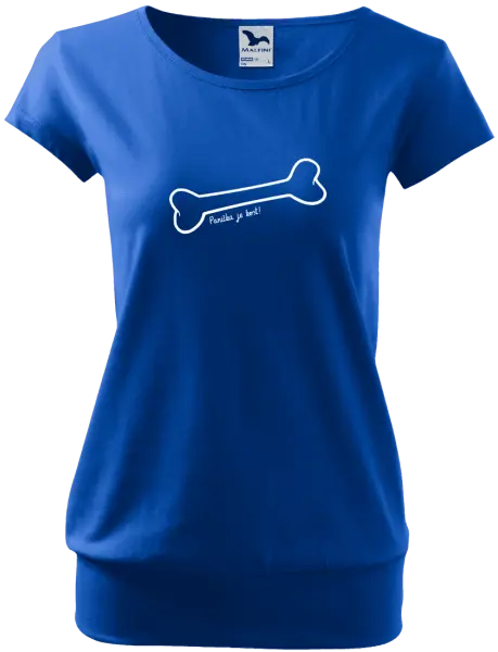 Dámské tričko Panička je kost