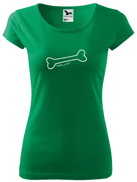 Dámské tričko Panička je kost