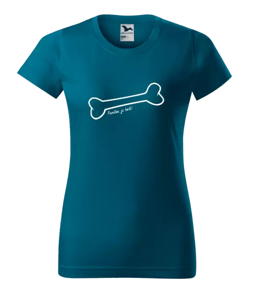 Dámské tričko Panička je kost