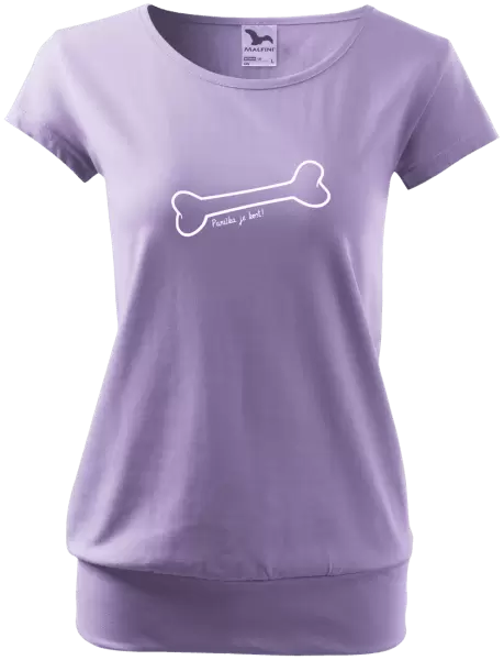 Dámské tričko Panička je kost