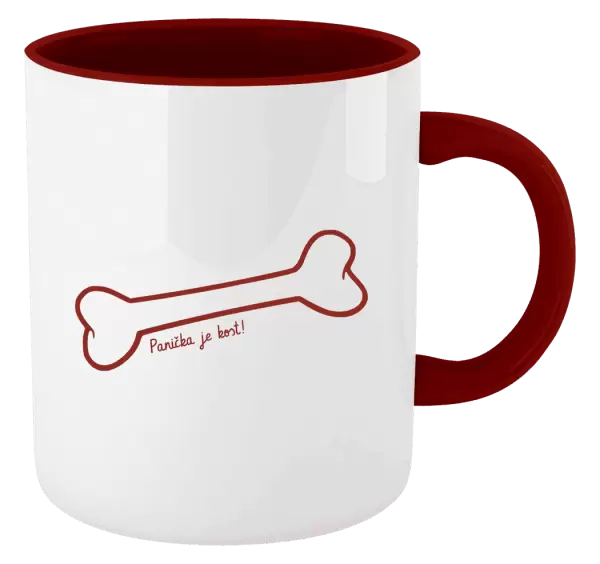 Hrnek Panička je kost