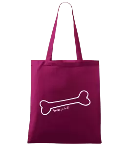 Látková taška Panička je kost