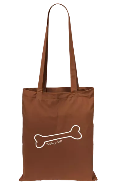 Látková taška Panička je kost