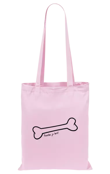 Látková taška Panička je kost