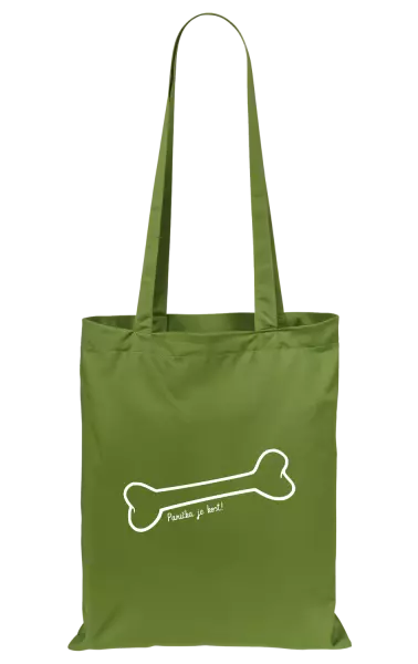 Látková taška Panička je kost