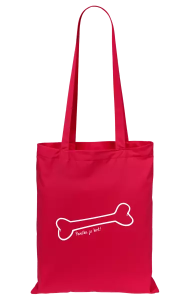 Látková taška Panička je kost