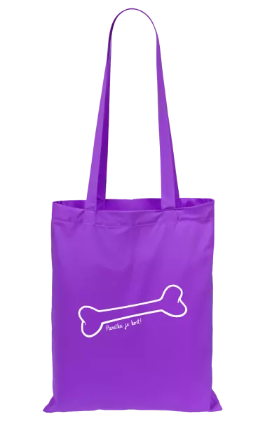 Látková taška Panička je kost